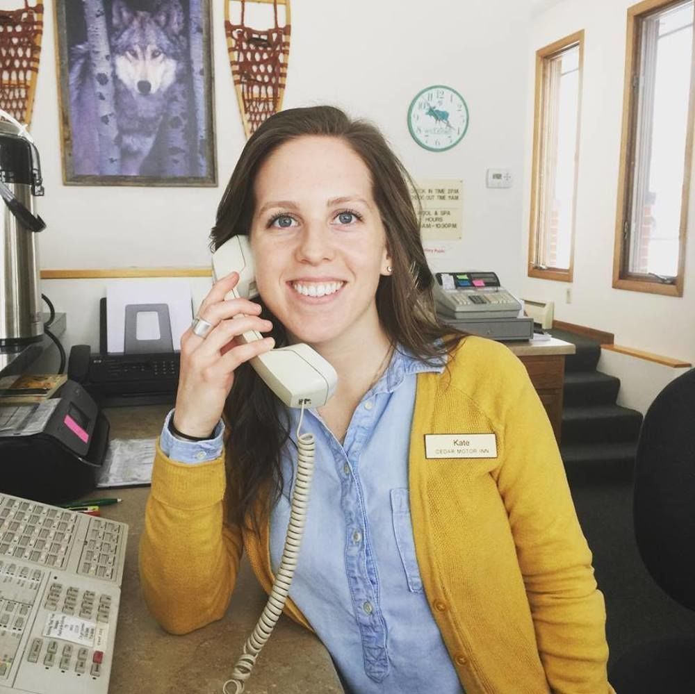 Cedar Motor Inn Marquette Exteriör bild